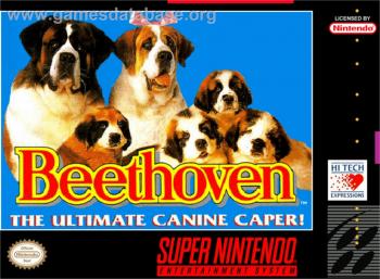 Cover Beethoven's 2nd for Super Nintendo